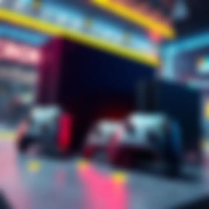 Visual representation of Microsoft Store rewards points and Xbox consoles