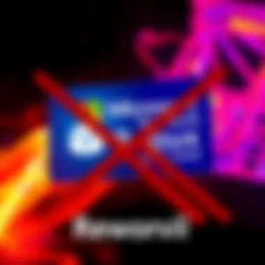 A graphic showing the Microsoft Rewards logo with a Robux gift card crossed out, symbolizing its removal from rewards options.