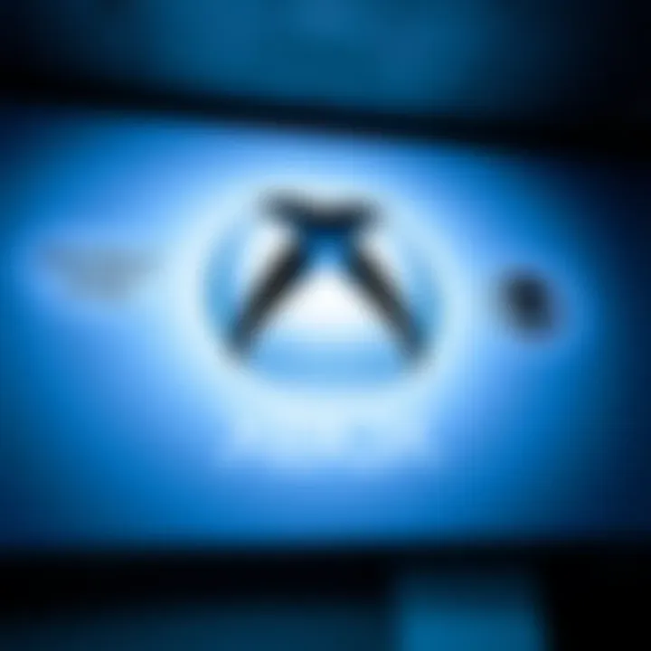 Microsoft logo with Double Fine, Compulsion Games, Ninja Theory, and Undead Labs logos represented as independent studios, signaling a gaming division sale.