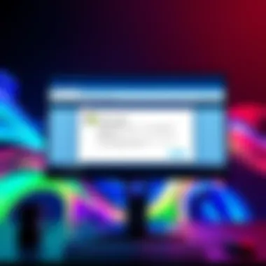 A computer screen displaying a warning message about downgrading graphics drivers on Windows 11.
