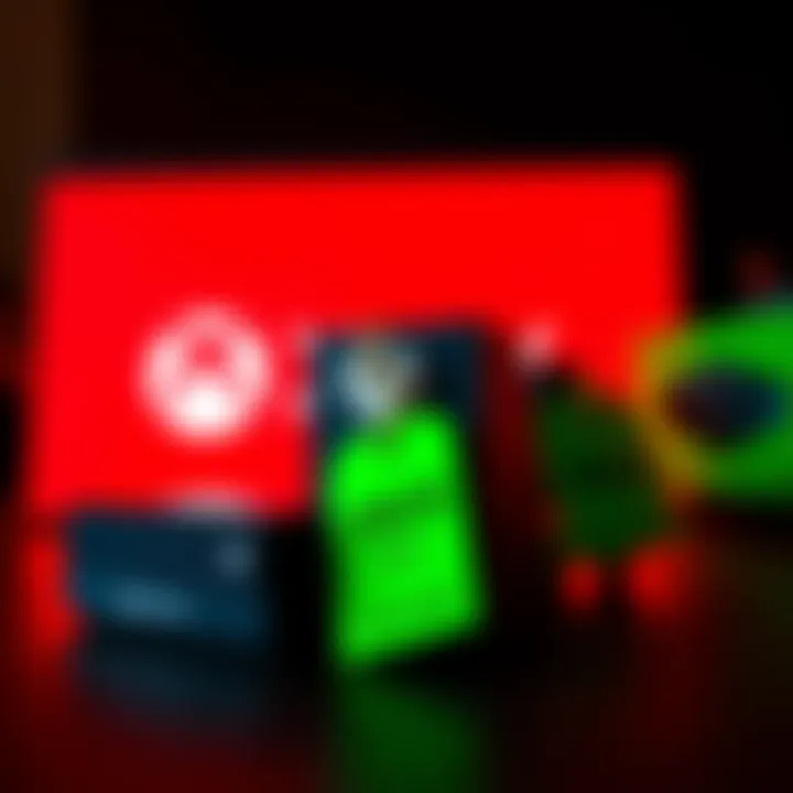 Microsoft logo with Xbox consoles and a price tag showing increased prices due to tariffs.