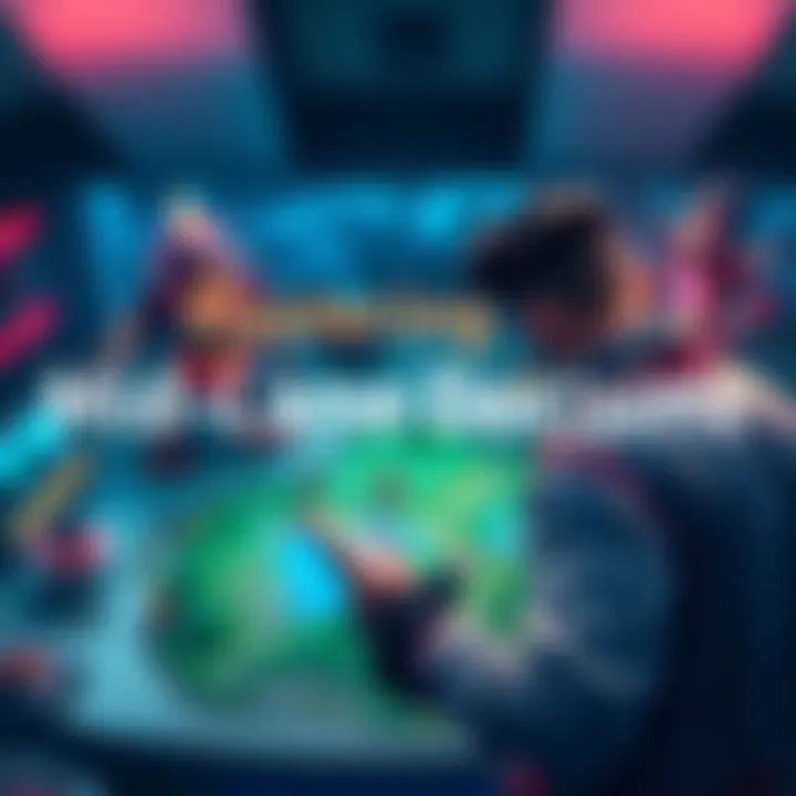 A mid laner weighing options between ganking and farming while looking at the map in a gaming environment.