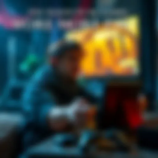 A gamer expressing desire for new Lord of the Rings RPGs in front of a game console