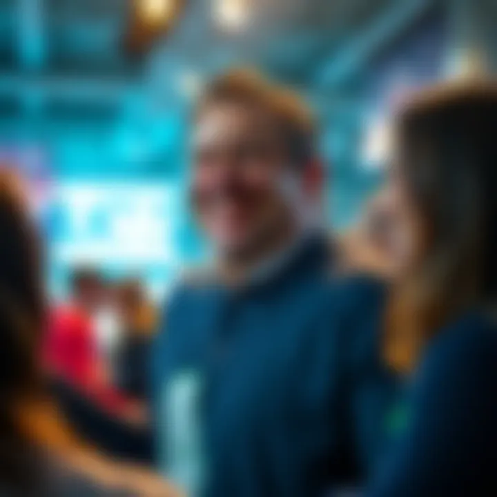 Mike Minotti smiling and engaging with fans at an event, showing excitement for his return.