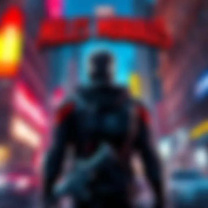 Cover of Miles Morales game featuring the main character in a city environment