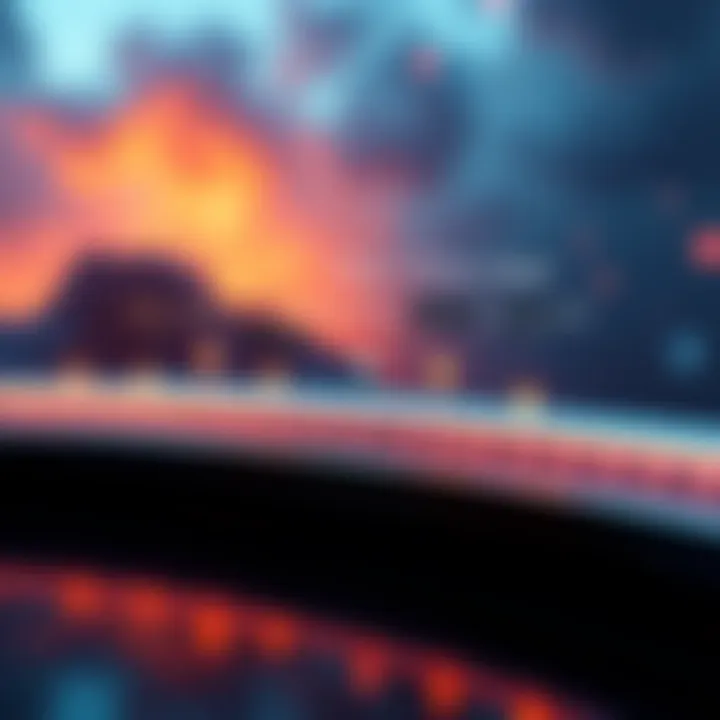 A graphic representation of milestones and achievements displayed on a timeline with key points marked for the year