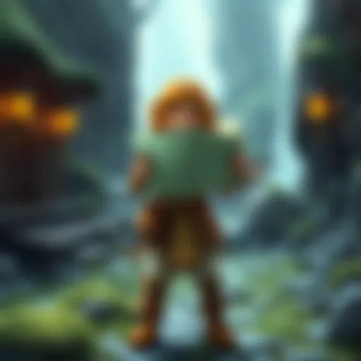 A character named Millicent stands confidently in a fantasy setting, holding a map and looking ready for adventure, representing an easy guide to her quest line.