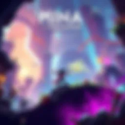 Mina the Hollower Gameplay A character from Mina the Hollower exploring a vibrant game world with various obstacles and enemies around.