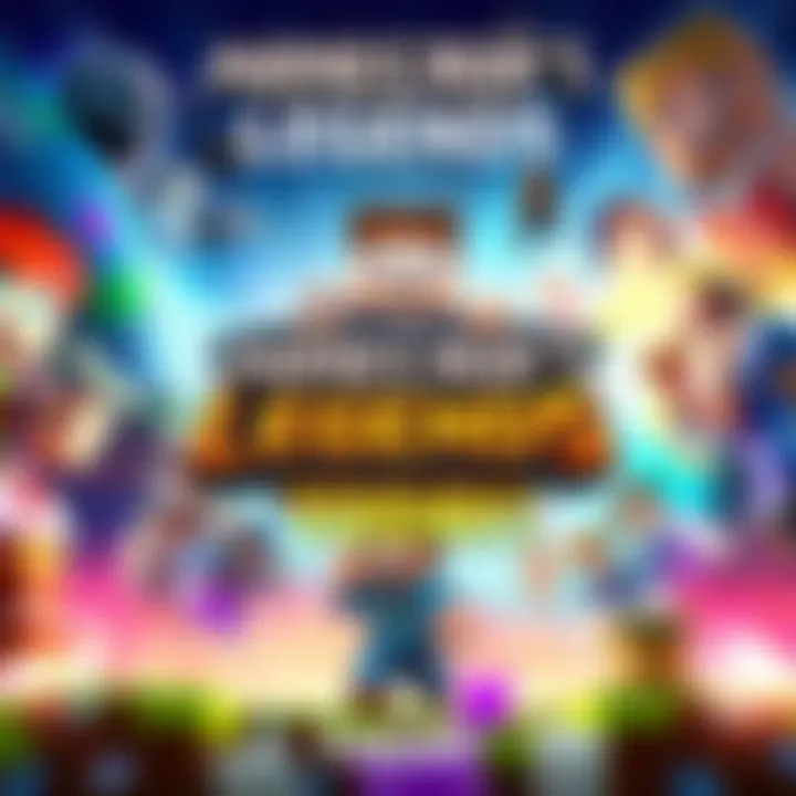 Exciting Minecraft Legends code displayed with vibrant visuals of the game's characters and worlds