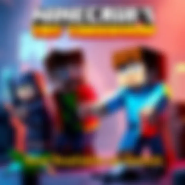 Minecraft characters interacting with new features on Nintendo Switch during Tiny Takeover Drop