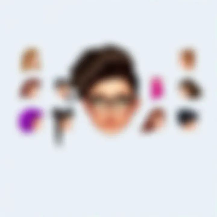 A simple graphic showing a variety of plain hairstyles lacking uniqueness