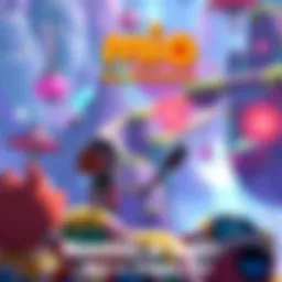 Mio: Memories in Orbit Gameplay A colorful scene from Mio: Memories in Orbit showing vibrant graphics and engaging characters exploring a fantastical world.
