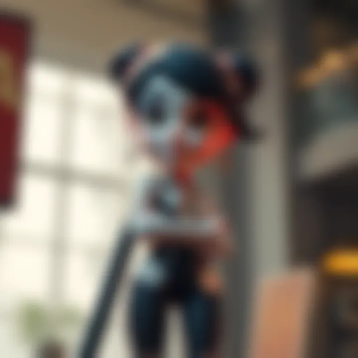 A character depiction representing Miquella with both masculine and feminine features, standing confidently and symbolizing gender diversity.