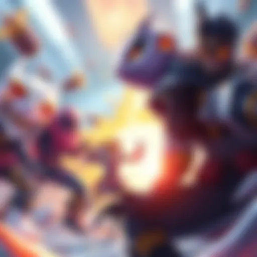 An action scene showing Mirage character teaming up with other characters in a game setting, showcasing their synergy and strategic gameplay.