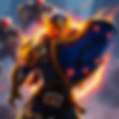 Mirage's Eclipse Ability in Action A character using Mirage's Eclipse ability, showcasing a shield that offers 75% damage reduction during combat.