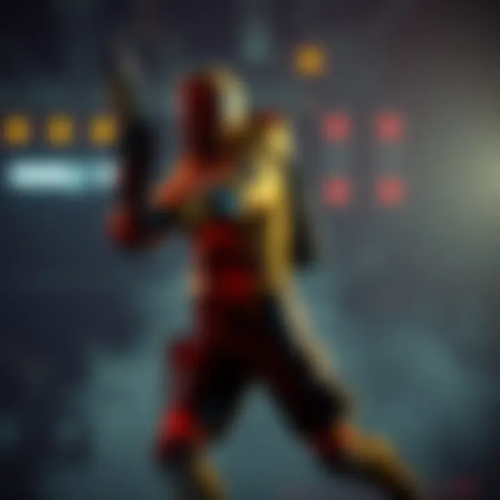 A character demonstrating the new mirrored weapon handling animation in a game, showcasing the updated movement with a weapon.