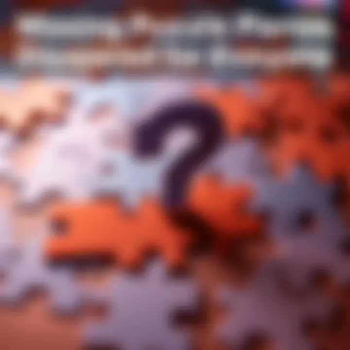 A graphic showing a question mark over a jigsaw puzzle with missing pieces, symbolizing the uncertainty of the bonus's disappearance.