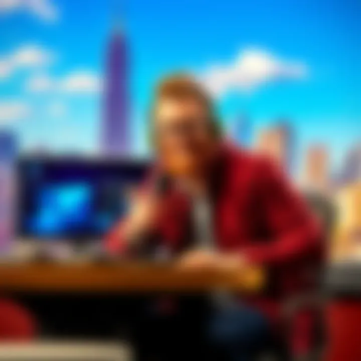 Mitch hosting GMM in place of Jeff, with a cheerful backdrop, indicating the change in schedule.