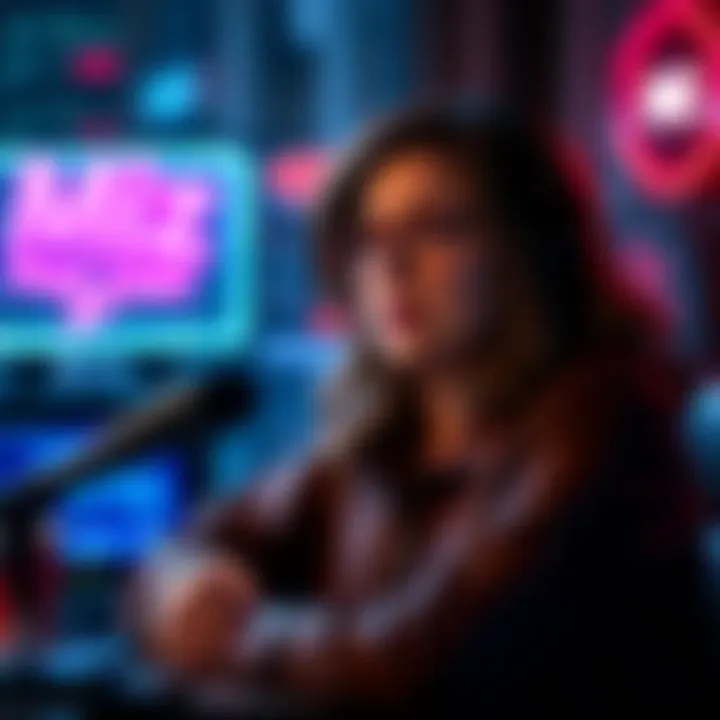 Miz discussing financial impacts of cancellations on creators during podcast episode