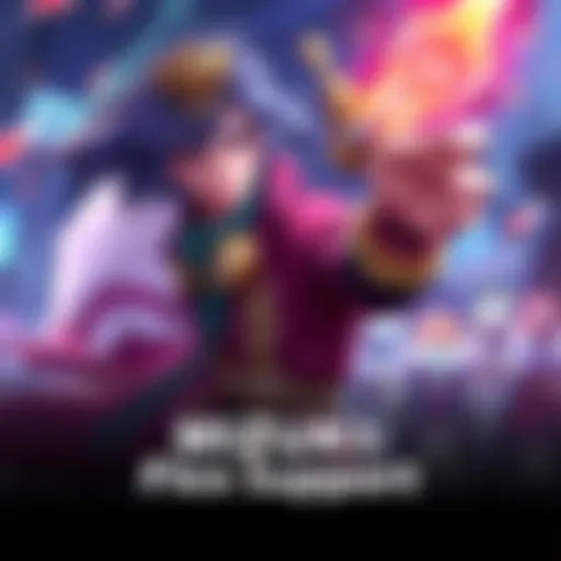 Mizuki showcases his skills as a Flex Support character, engaging with teammates and using abilities effectively in a competitive match.