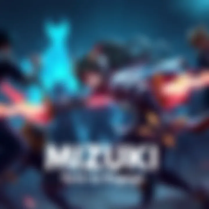 A scene depicting Mizuki in action, compelling players in a game to actively participate rather than heal, showcasing a dynamic gameplay moment.