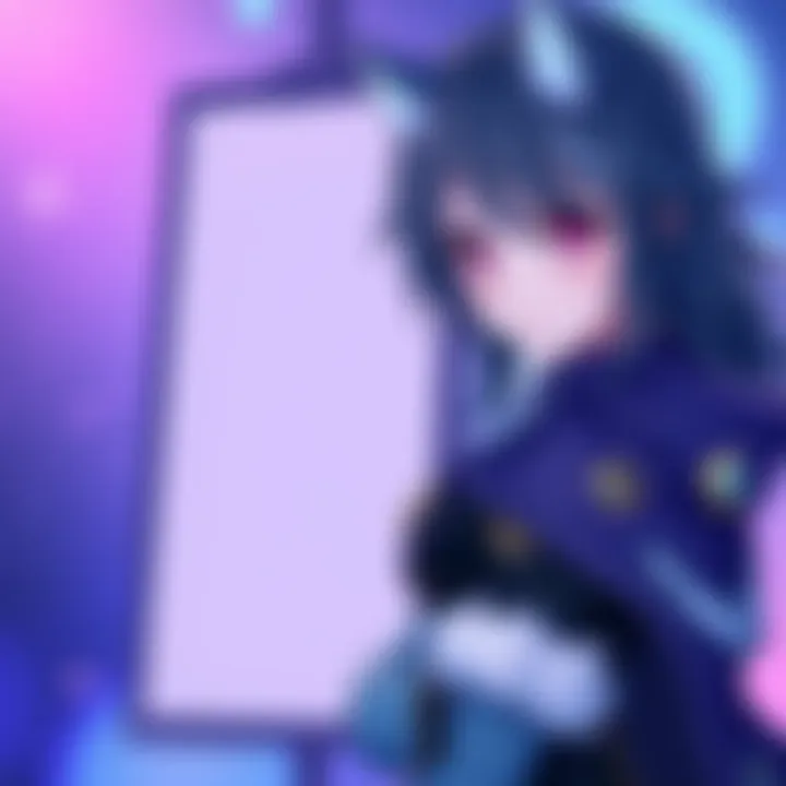 Illustration of Mizuki, a support character, looking disappointed next to a blank skin panel, symbolizing the absence of new skins in the latest patch.