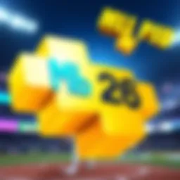 A graphic showing the MLB 26 logo and a PlayStation Plus symbol with a question mark, indicating its absence from the monthly games lineup.