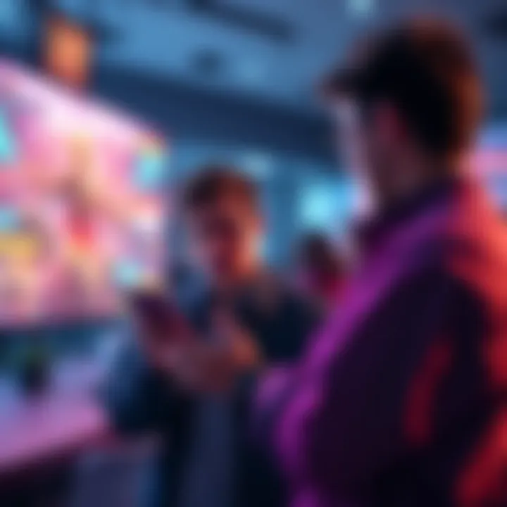 People discussing the mobile game's confusing and unattractive user interface