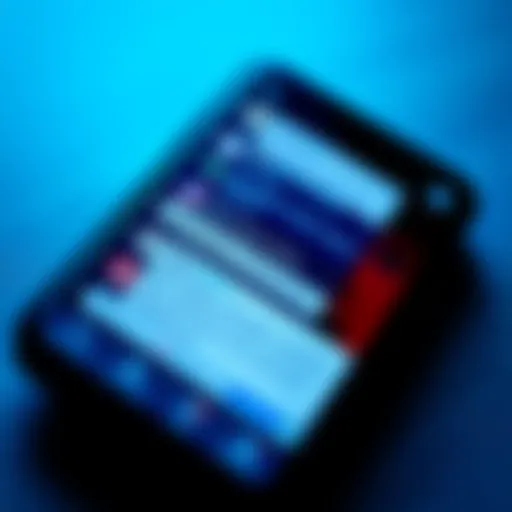 A close-up of a smartphone screen showing various spam messages, illustrating how they clutter mobile notifications.