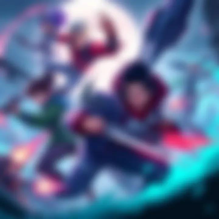 Mobile-Style Game Characters Various game characters from popular mobile-style games like Vampire Survivors engage in action-packed gameplay on different platforms.