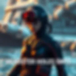 Mobster Wetsuit Outfit A character wearing a stylish Mobster Wetsuit Outfit with sleek design and accessories, ready for a water adventure.