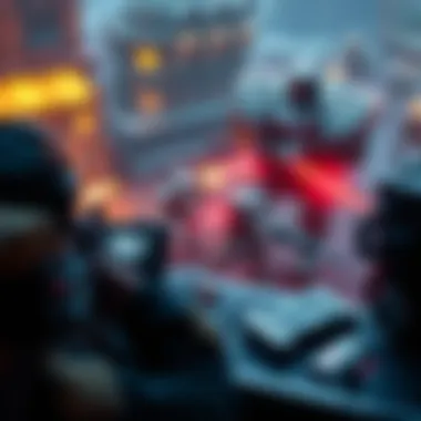 Modern Strategy Games A player strategizing in a modern real-time strategy game, similar to Command & Conquer: Red Alert, featuring army-building and tactical warfare elements.