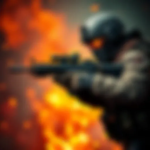 Modern Warfare 4 Multiplayer Action A player engaged in fast-paced multiplayer action in Modern Warfare 4, showing intense gameplay and weapon mechanics similar to Modern Warfare II.