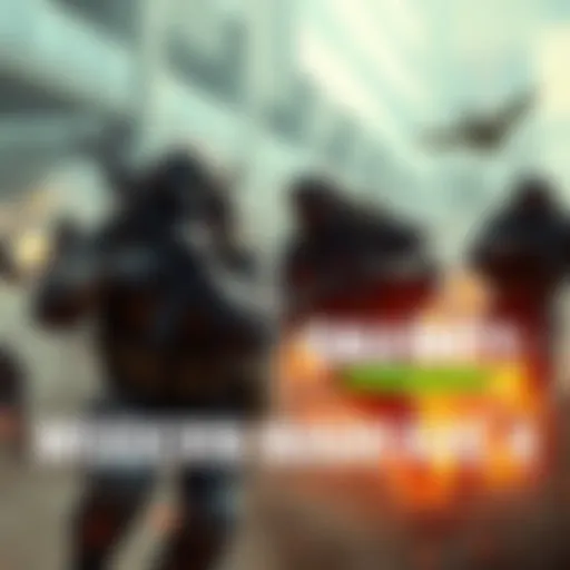 Action-packed scene from Call of Duty: Modern Warfare 4 multiplayer, showcasing soldiers in combat with advanced weapons and strategies.