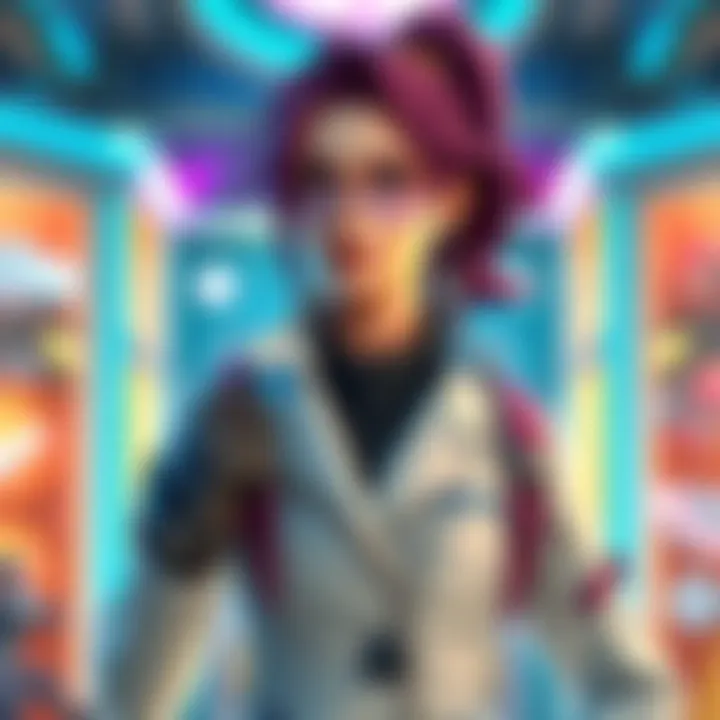 Moira showcasing her new design in Overwatch 2, wearing a stylish lab coat and displaying her unique character features.