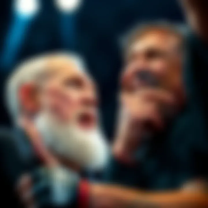 YouTuber MoistCr1TiKaL passionately calling out Dana White about UFC fighter pay issues and personal remarks.