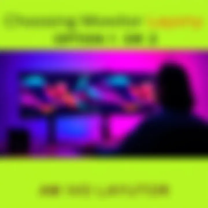 Choosing the Best Monitor Layout: Option 1 or 2? : LevelUpTalk