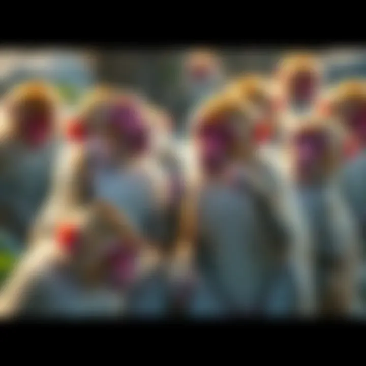 A group of monkeys mimicking each other's actions in a natural setting, showcasing learning through imitation.