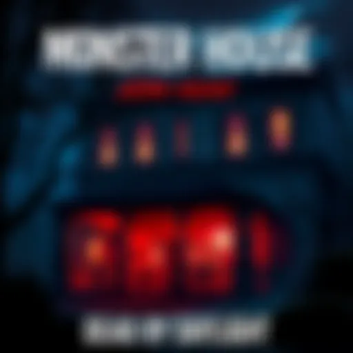 A spooky house from Monster House with eerie lights and shadows, featured in Dead By Daylight gameplay