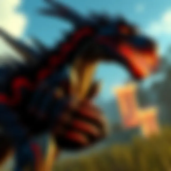 Screenshot showing the low-quality graphics of Monster Hunter, with noticeable texture issues