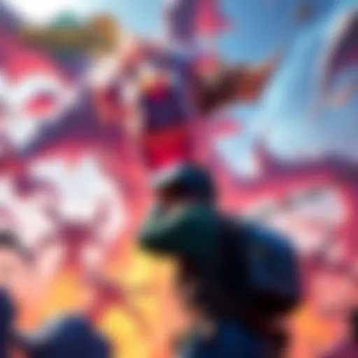 A player wearing a VR headset battles a giant monster in a vibrant fantasy world from Monster Hunter 3 Ultimate.