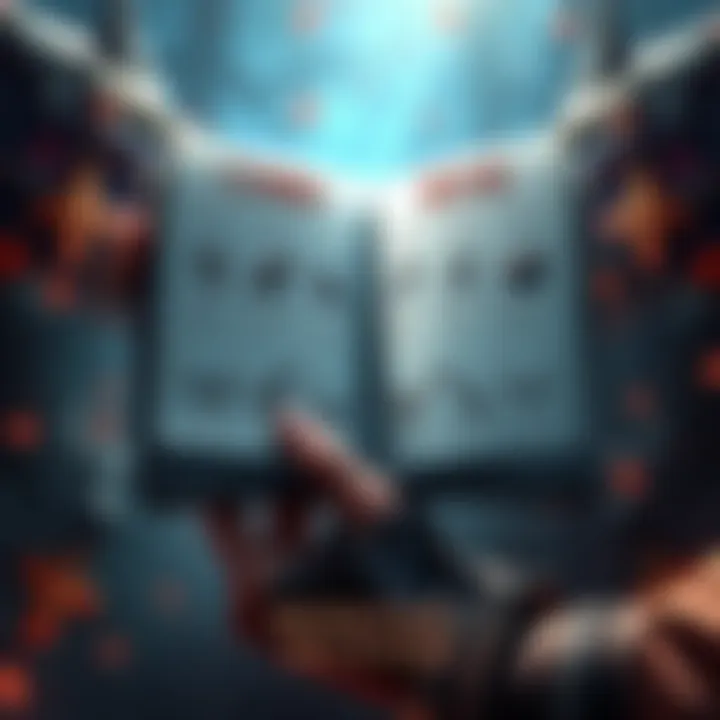 Monster Hunter 6 Combo Book A character holding a combo book in Monster Hunter 6, showcasing skill combinations and gameplay features.