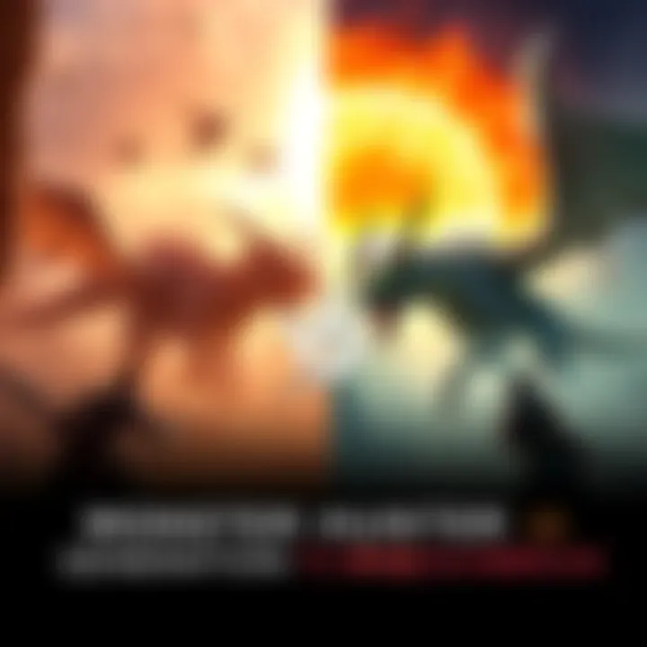 Comparison of gameplay scenes from Monster Hunter Generations Ultimate and Rise/Sunbreak showing hunters battling monsters