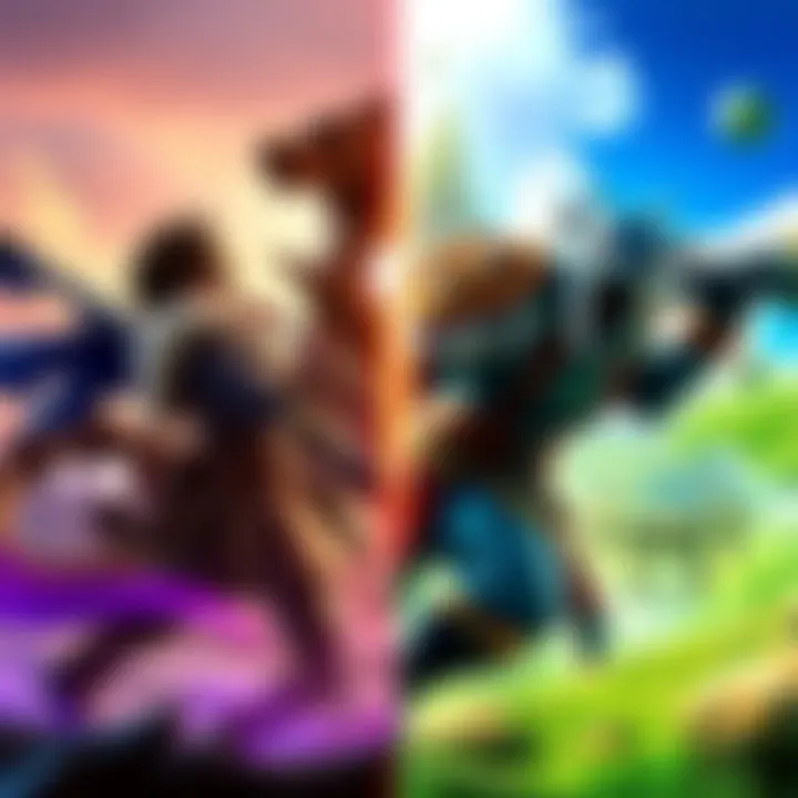 Monster Hunter 4U and GU Comparison Side-by-side view of Monster Hunter 4U and GU characters in action, showcasing their unique environments and gameplay styles.