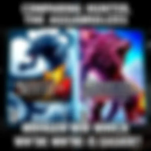 Covers of Monster Hunter 4 Ultimate and Monster Hunter Generations side by side