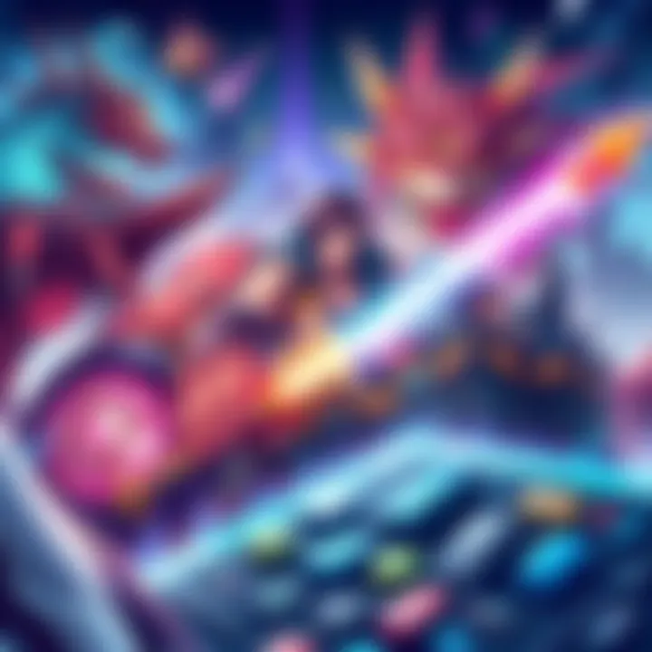 A colorful illustration of Monster Hunter characters with various Capcom items, hinting at future collaborations in game design.