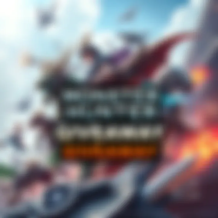 Monster Hunter Steam Key Giveaway A vibrant graphic promoting a giveaway for Monster Hunter Steam keys featuring characters and elements from the games.