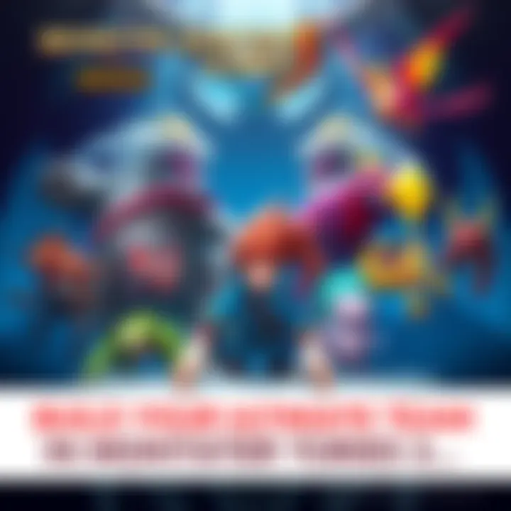 Monster Hunter Stories 3 Team Building A group of players assembling their monster team in Monster Hunter Stories 3, showcasing various monsters with unique skills ready for battle.