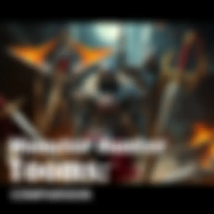 Monster Hunter Technology Comparison A visual comparison of technological tools from Monster Hunter and Renaissance inventions, featuring swords, tools, and armor in a dynamic setting.