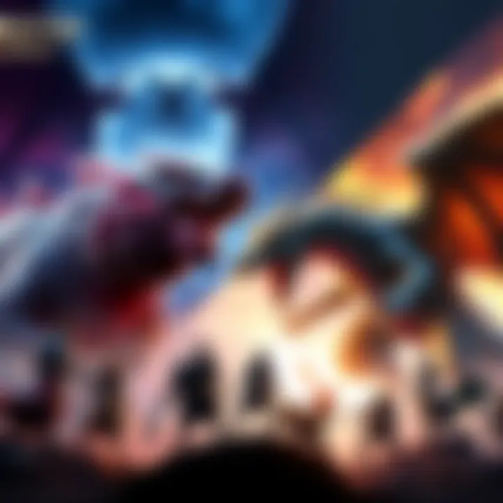 A comparison image showing characters and monsters from Monster Hunter World and Monster Hunter Rise with battle scenes and environments from both games.